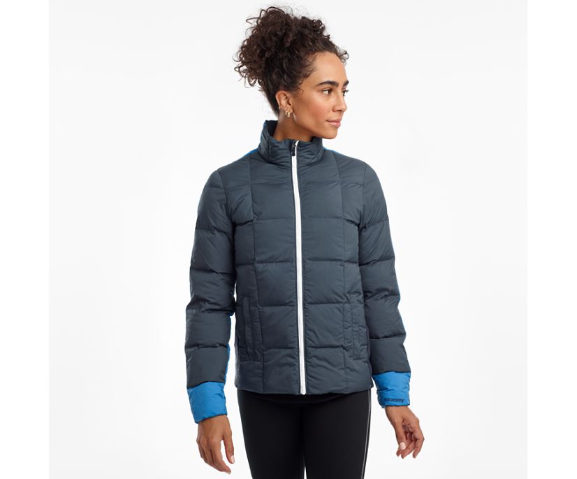 Saucony Snowdrift 2.0 Women\'s Jackets Navy | Canada 275GSOL